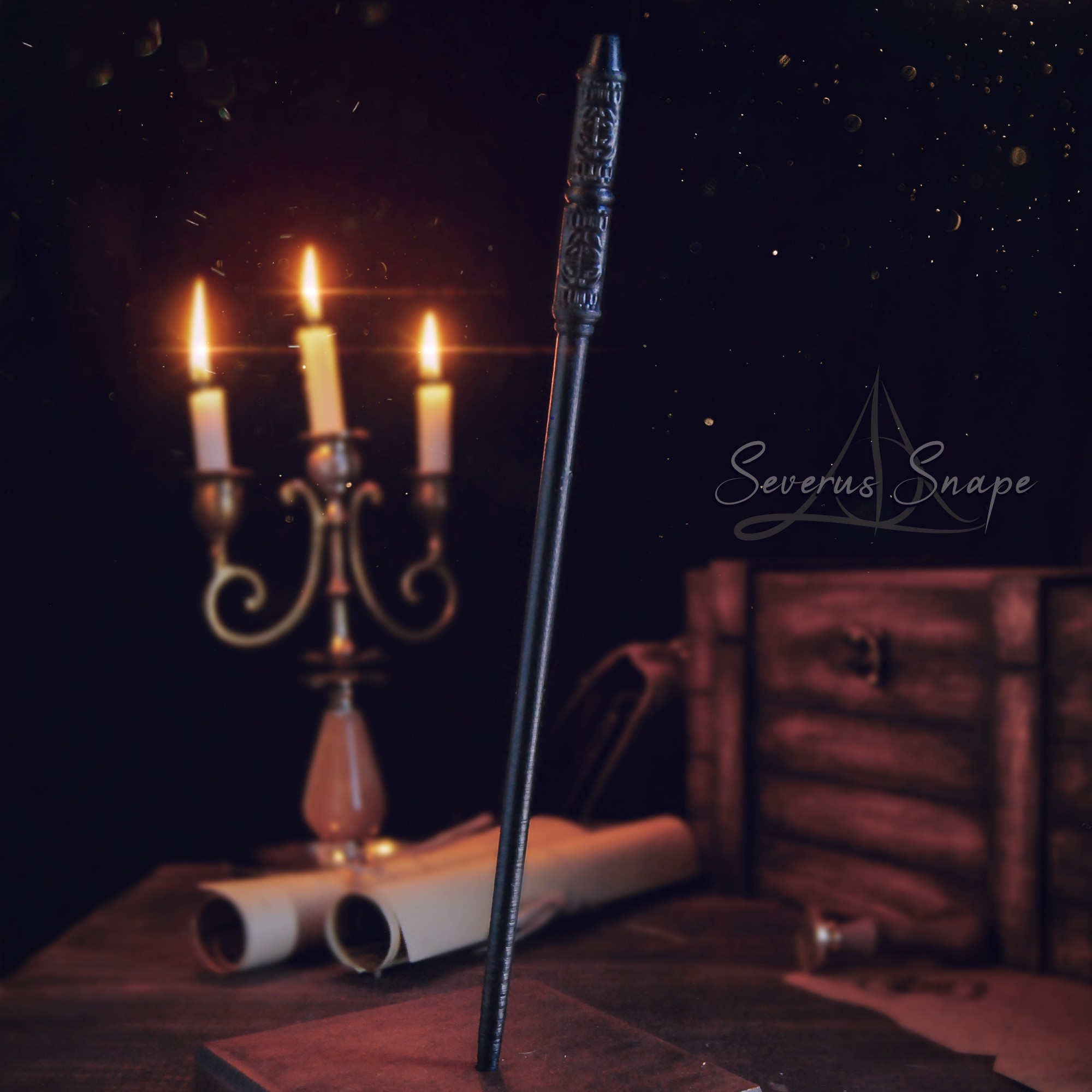 STL file SEVERUS SNAPE WAND - HARRY POTTER・3D printer model to download ...